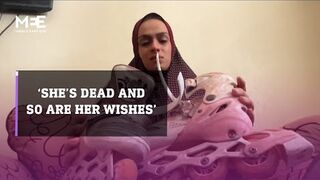 Palestinian family mourns 10-year-old daughter killed by Israeli strike while roller-skating