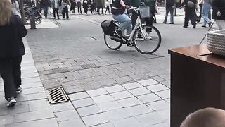 Street Musician in Antwerp Belgium