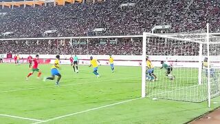 Brahim Diaz's goal with the Moroccan national team