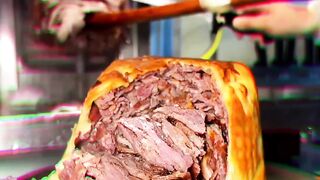 Food beef kebab