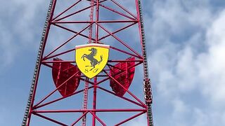 Red force Ferarri  suspenson  land