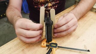 $0.09 Razor Blade into $3,000 Knife
