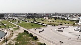 Minaret Pakistan in Lahore City