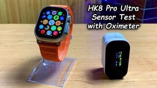 TS8  Ultra Sensor Test with Oximeter! - Apple Watch Ultra Copy! 2023
