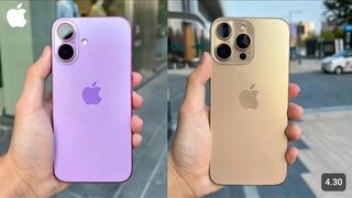 NEW Colors iPhone 16 + iPhone 16 Pro Max First Look