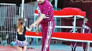 Little baby very beautiful circus