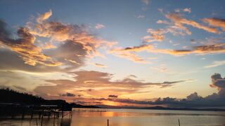 Sunset in Pitas, Sabah, Malaysia