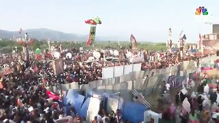 Thousands Of Imran Khan Supporters Protest In Islamabad