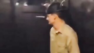 Boyfriend catches his girlfriend with another man
