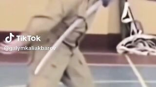 Funny video "Martial move dance"
