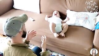 Cute And Funny Baby Laughing Hysterically Compilation 4
