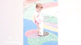 Funny Babies Playing With Water 2