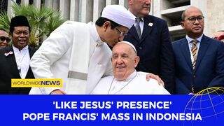 'Like Jesus' presence': Pope Francis' Mass in Indonesia