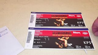 Отмена концерта Scorpions в Гамбурге и всего тура Love at first Sting 2024.
