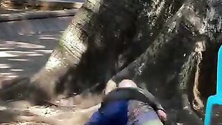 Bomb explosion prank