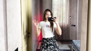 Try-on-Haul Transparent clothes with me | New Things In Today's Review Try-on-Haul