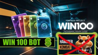 Win 100 new game is better than Hamster Kombat earnings immediately no need to wait for drop and tap