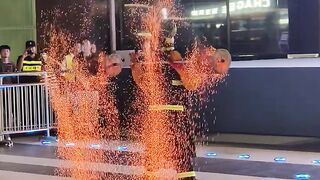 AMAZING FIRE DANCE