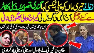 Shandana Gulzar Vs Bilawal Bhutto تیری ماں کو پیلی ٹیکسی کہا گندی تصویریں  گیراج والی بھگوڑی نانی