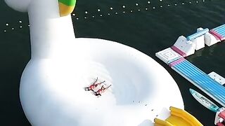 The world's largest floating unicorn