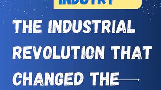 the industrial revolution that changed the world