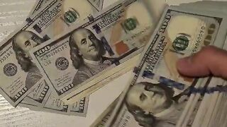 USD Dollars. Big stack. Cash