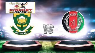 ICC CRICKET WORLD CUP 2023 SECOND WARM-UP MATCH _ SOUTH AFRICA VS AFGHANISTAN _ _ SA VS AFG _.