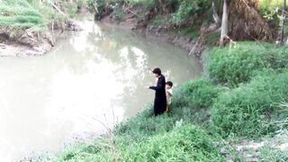 Catching a fish 2