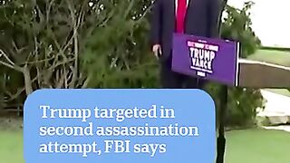 Donald Trump targeted in potential second assassination attempt