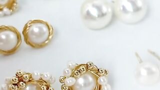 #*#Get_ready_to_elevate_your_style_with_our_stunning_coiled_pearl_earrings!????????????❤️❤️❤️❤️