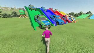 Farming Simulator 22|PC gameplay|Police Cars