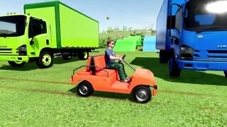Farming Simulator 22|PC gameplay|Trucks|#farmingsimulator22|DACIA LOGAN & FORD BRONCO CARS
