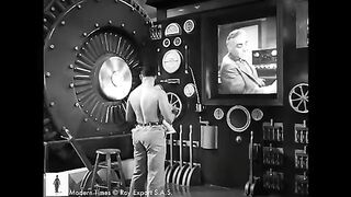 Charlie Chaplin Factory Scene Modern Times 1936
