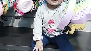 Baby Girl Shopping I Cute Baby Shopping I Enjoy Shopping I Love Shopping