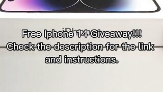Free IPHONE 14 Giveaway!!!