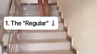 How Different People Climb the Stairs ???? #shorts