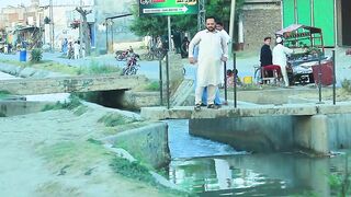 Funny people prank in water