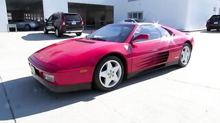 1990 Ferrari 348TS Start Up, Exhaust, and In Depth Tour