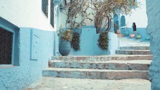 The pearl bleue of morocco
