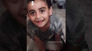 Palestinian girl hopes for end to Israel’s war on Gaza