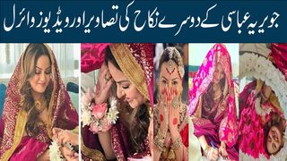 Actor Javeria Abbasi shareshighlights from her intimate Nikkahceremony on Instagram #javeria abbasi