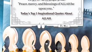 Today's Top 5 Inspirational Quotes About ALLAH 17