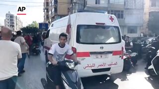 Lebanon authorities say at least 3 killed, 17 wounded in Israeli strike on Beirut.