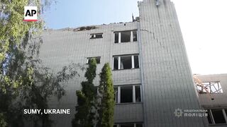 At least one killed in Russian strike on assisted-living facility in Ukraine.