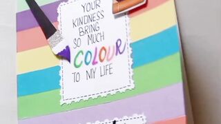 Beautiful handmade Teachers day card