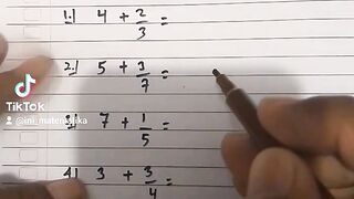 The easiest way to add a whole number with a fraction