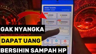 Aplikasi penghasil saldo dana terbukti membayar‼️cuma bersihin sampah aplikasi di hp