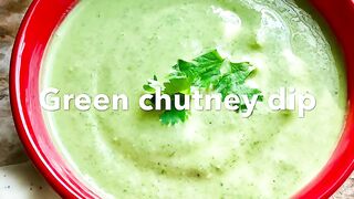 Green Chutney Dip Recipe for Tandoori dishes/ Restaurant Style Green Chutney Recipe
