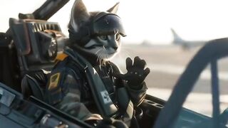 Cats in military uniforms