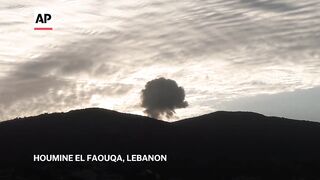 Israel launches new strikes against Hezbollah in Lebanon.
